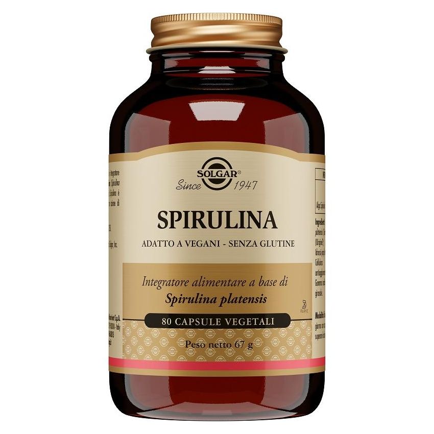 Spirulina in 80 Capsule Vegetali