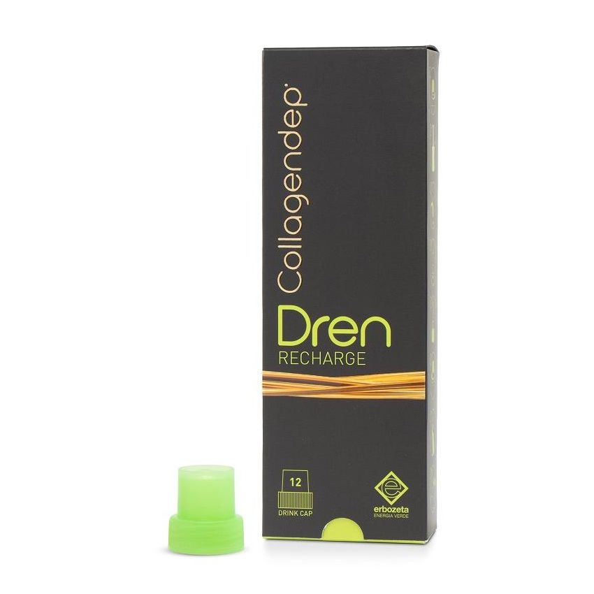 CollagenDep Dren Recharge - Pacco da 12 Bevande Energetiche al Collagene