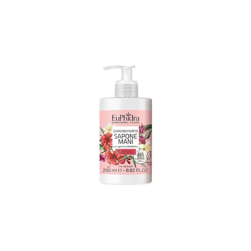 Euphidra Fiorito Giardino Sapone Liquido per Mani 250ml