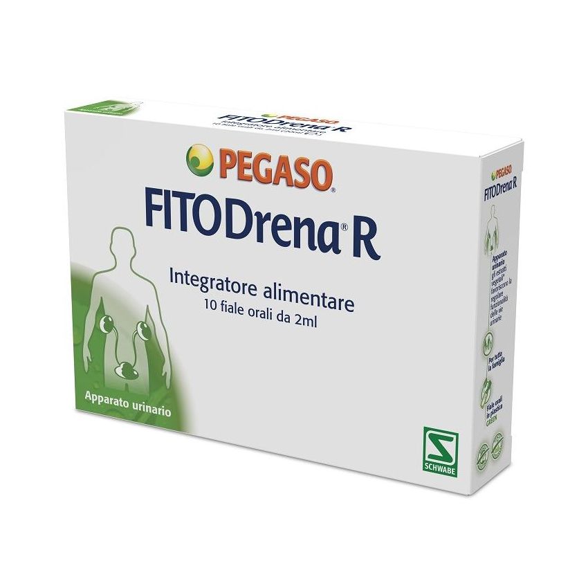 Fitodrena R - 10 Fiale da 2ml per Detox e Drenaggio Naturale