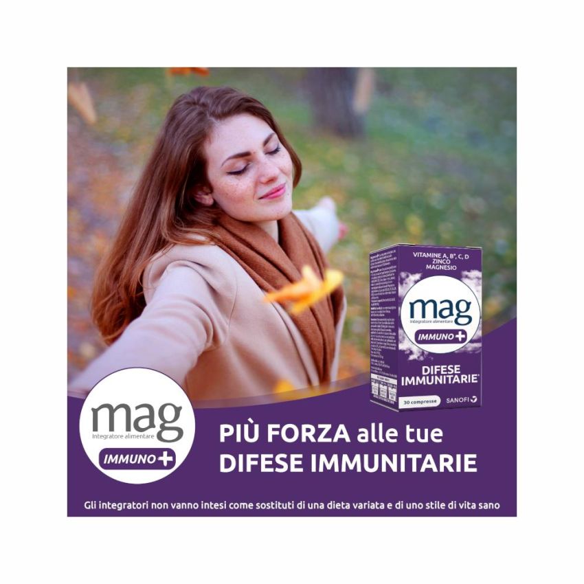Mag Immuno+ Rinforzo Immunitario - 30 Compresse