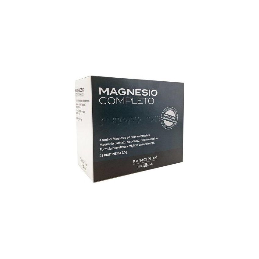 Bios Line Principium: Magnesio Completo in 32 Bustine Pratiche