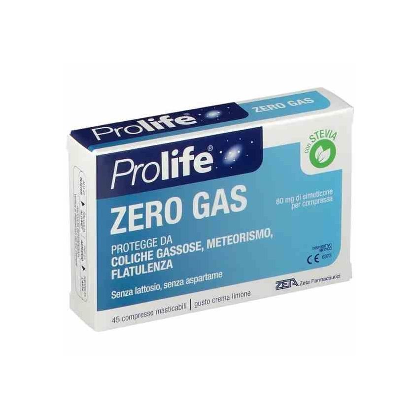 Prolife Zerogas Digestive Aid - 45 Compresse