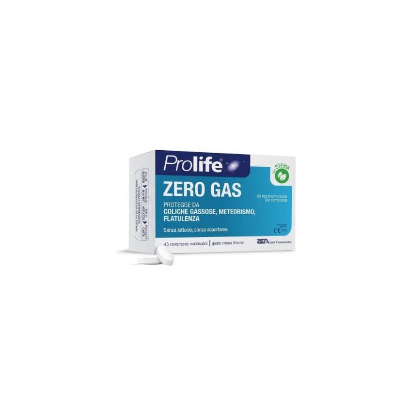 Prolife Zerogas Digestive Aid - 45 Compresse