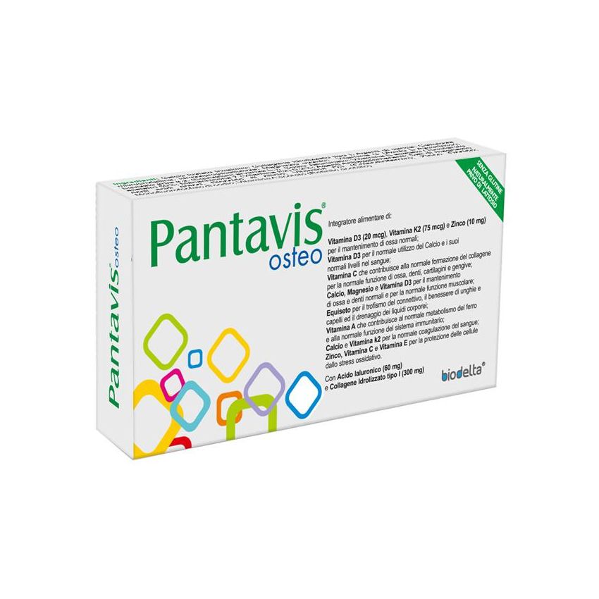 Pantavis Osteo Supporto per la Salute delle Ossa - 30 Compresse