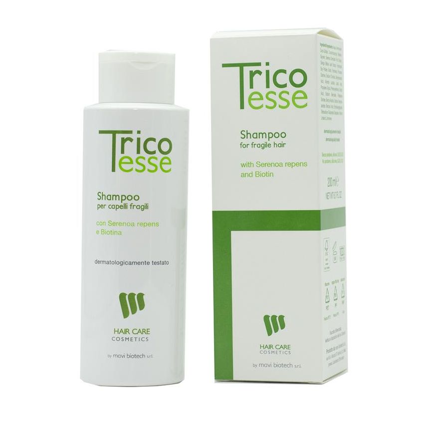 Shampoo Rinforzante per Capelli Fragili Tricoesse - 200ml
