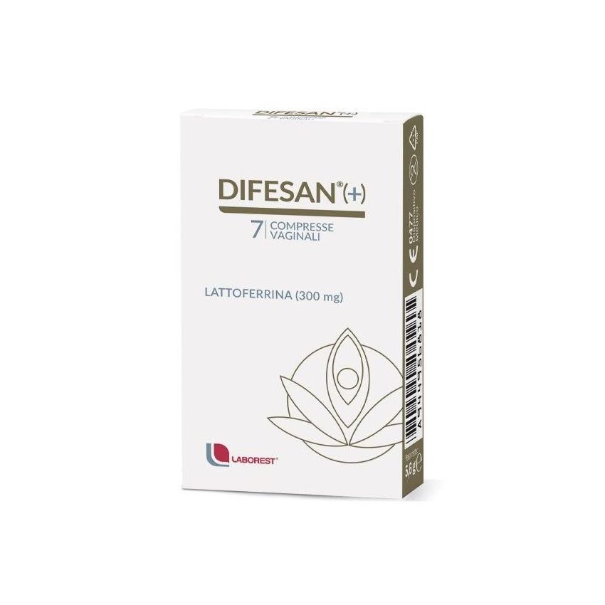 Difesan - Compresse Vaginali Protettive, Confezione da 7 Pezzi