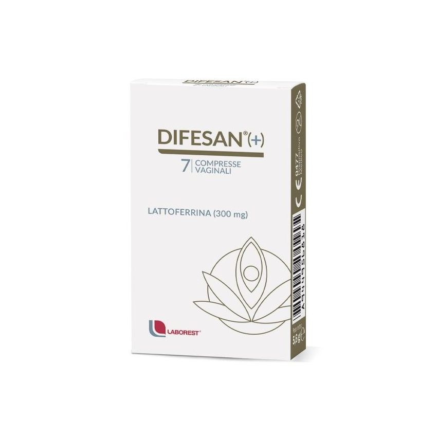 Difesan - Compresse Vaginali Protettive, Confezione da 7 Pezzi