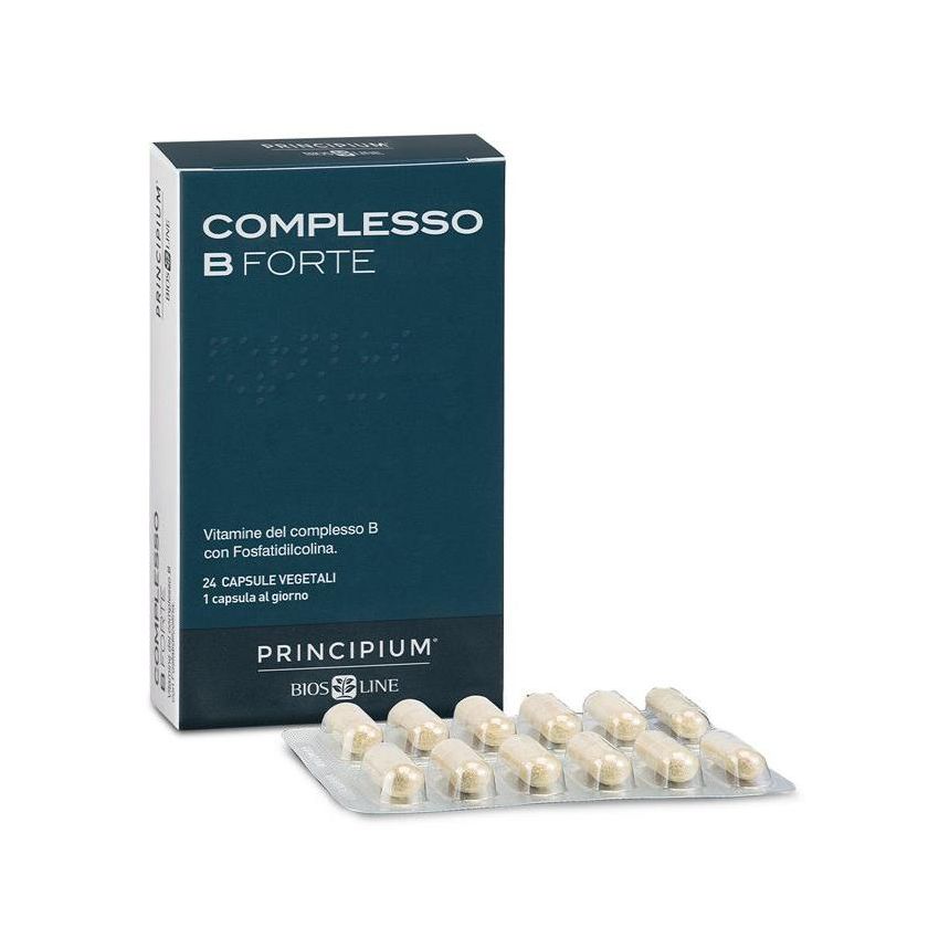 Bios Line Principium B Complex Extra Strength 24 Veggie Capsules