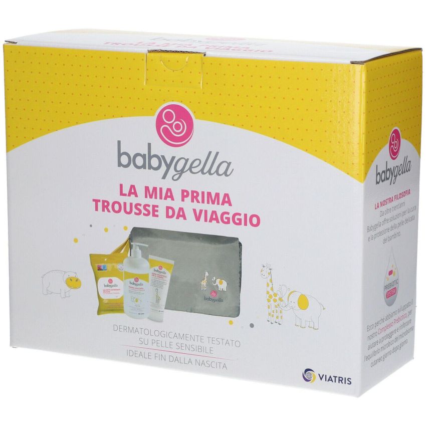 Set Babygella Prebiotico: Bagnoschiuma, Salviette e Pasta Protettiva
