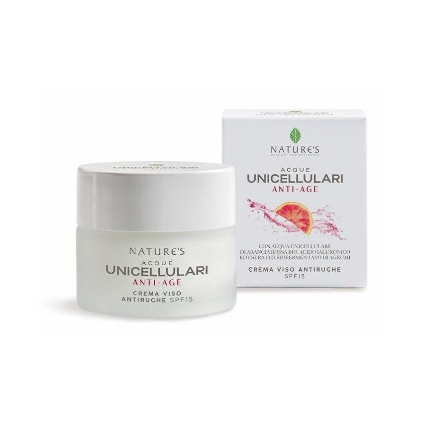 Crema Viso Anti-Rughe SPF15 50ml Nature's