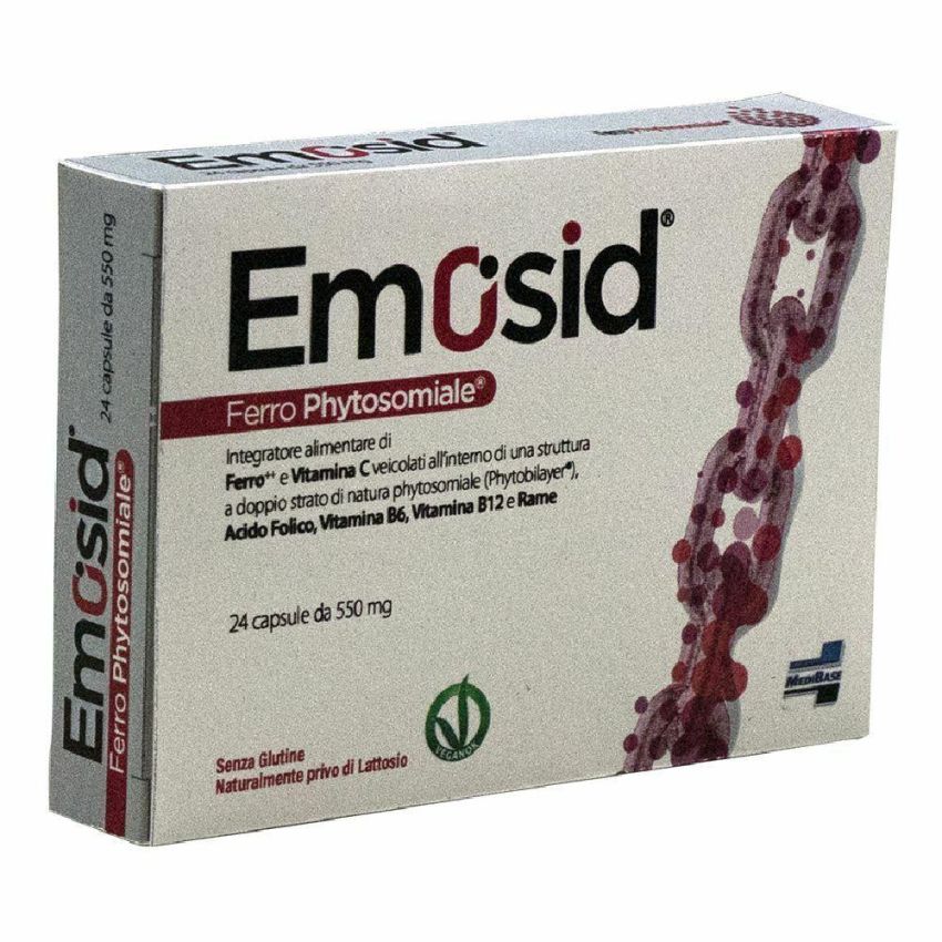 Emosid Integratore di Ferro Fitosomiale - 24 Capsule