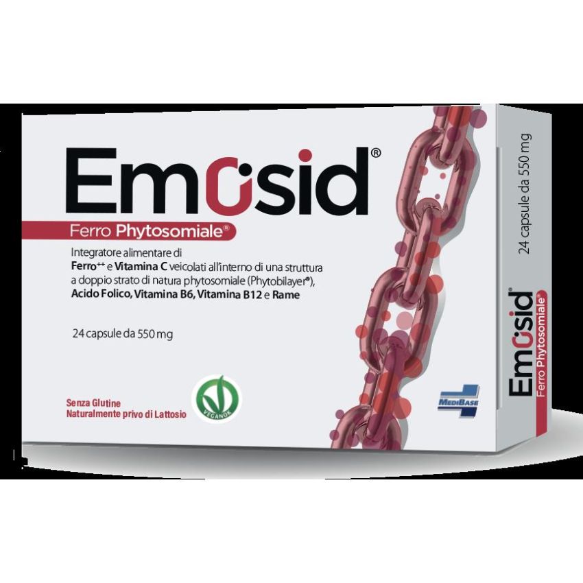Emosid Integratore di Ferro Fitosomiale - 24 Capsule
