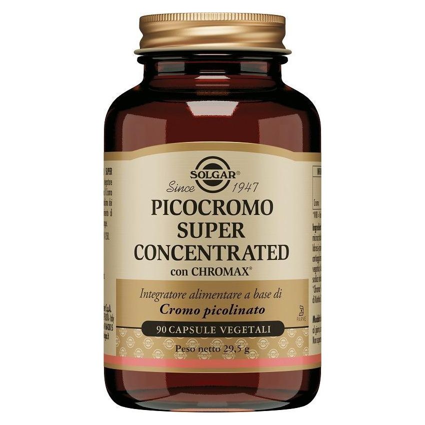 Solgar Picocromo Super-Concentrato - 90 Capsule Vegetali