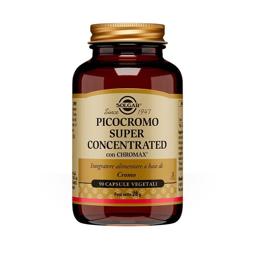 Solgar Picocromo Super-Concentrato - 90 Capsule Vegetali