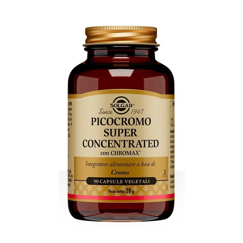 Solgar Picocromo Super-Concentrato - 90 Capsule Vegetali