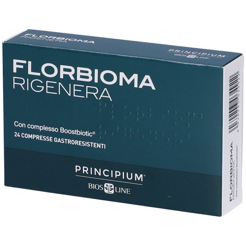 Principium Florbioma Rigenera - Integratore Rigenerante, 24 Compresse