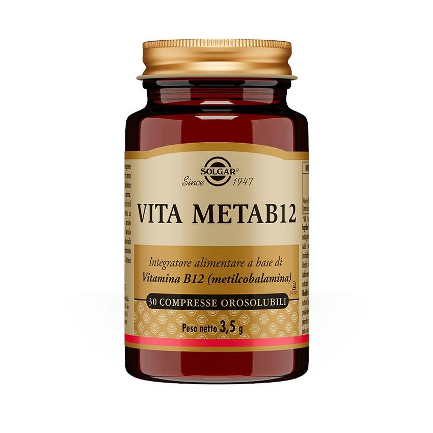 Solgar Vita Metab12 - 30 Compresse Orosolubili