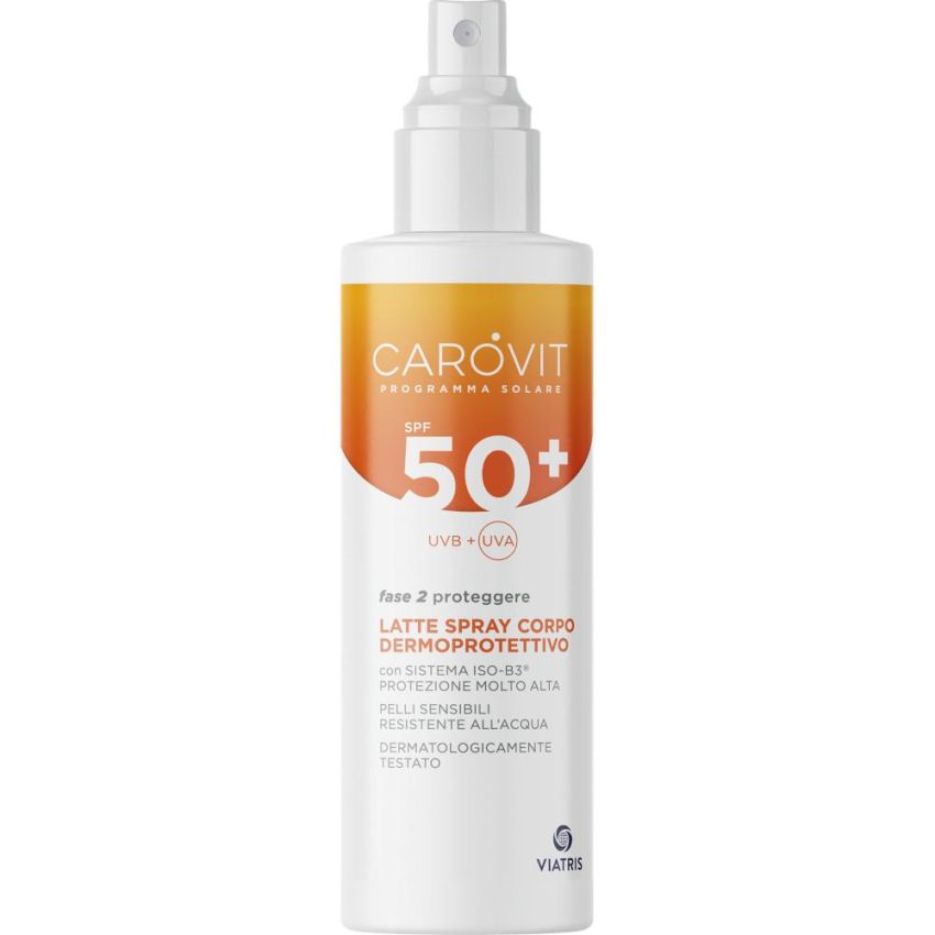 Carovit Solar Body Milk Spray SPF50+ 200ml
