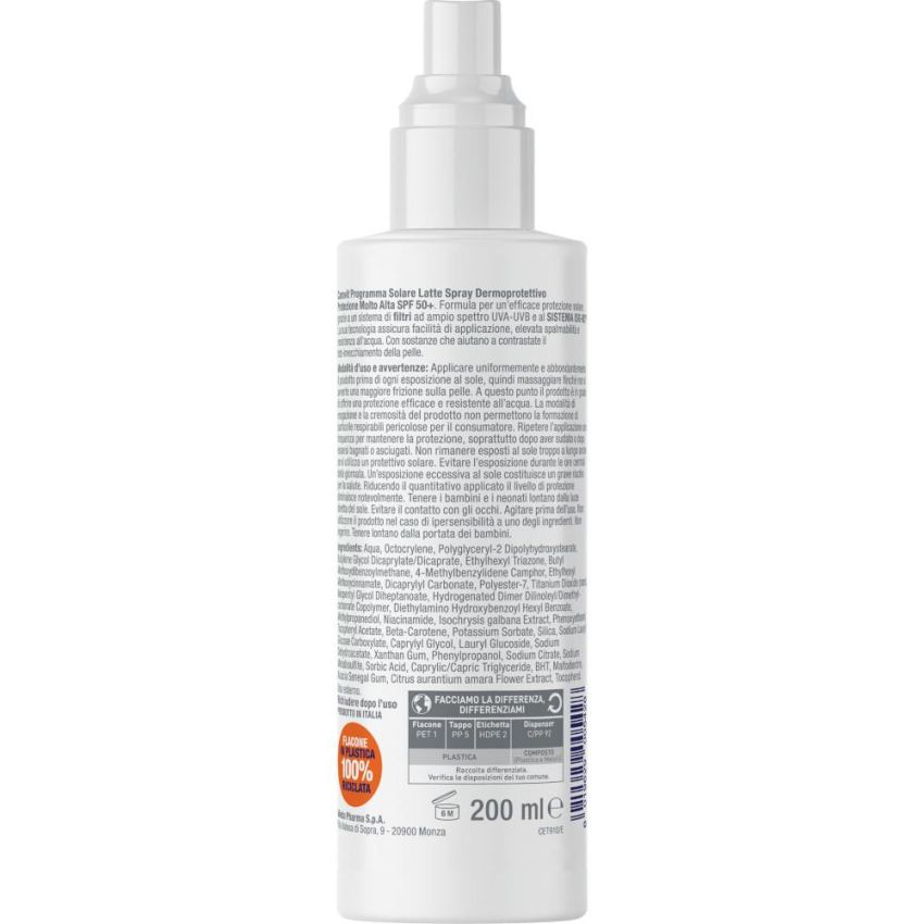 Carovit Solar Body Milk Spray SPF50+ 200ml