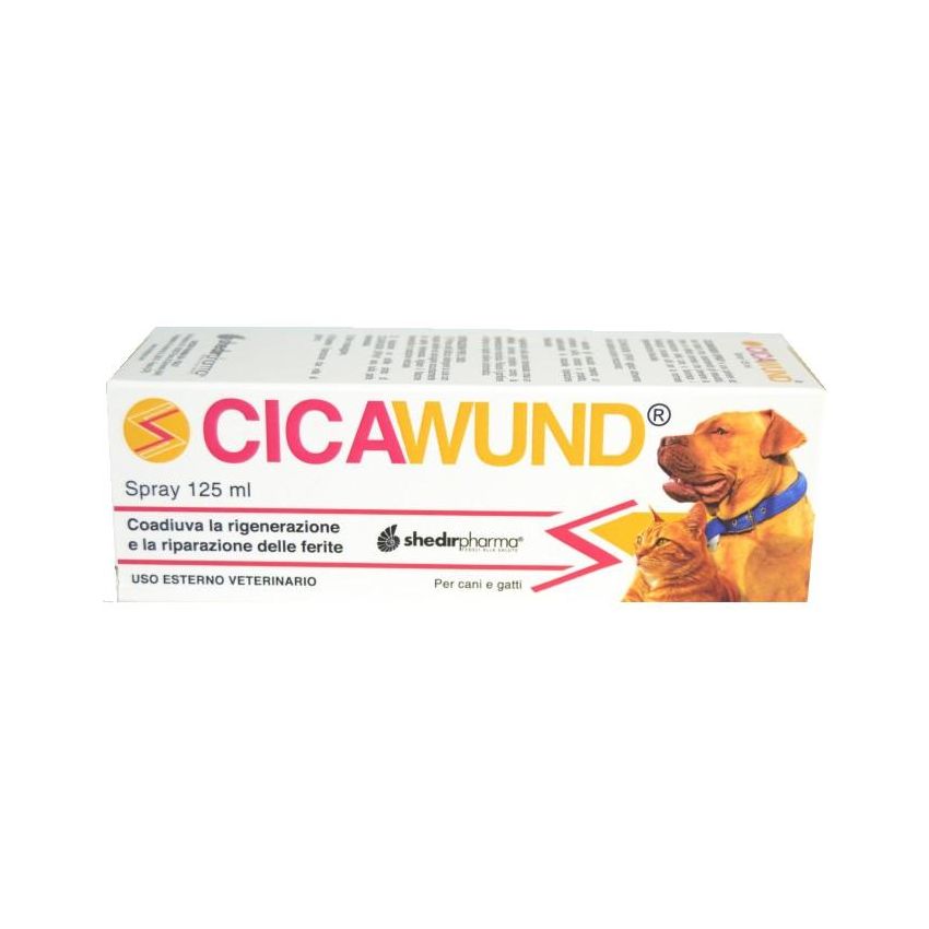 Cicawund Spray per Ferite di Cani e Gatti - 125ml