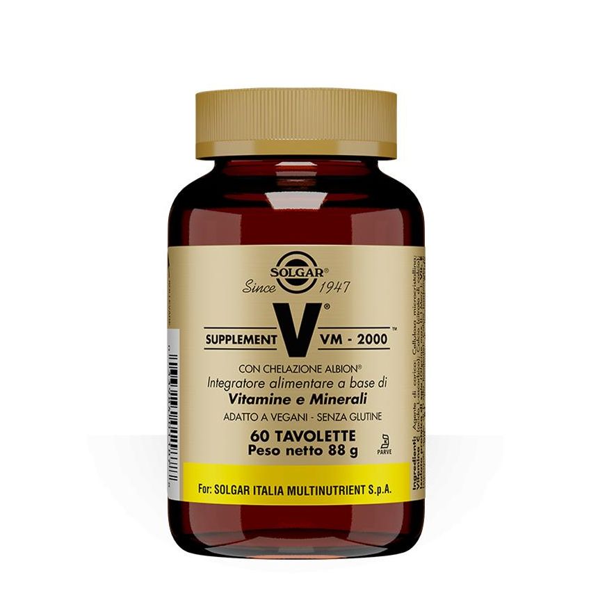 Solgar Supplement VM 2000 - 60 Tavolette