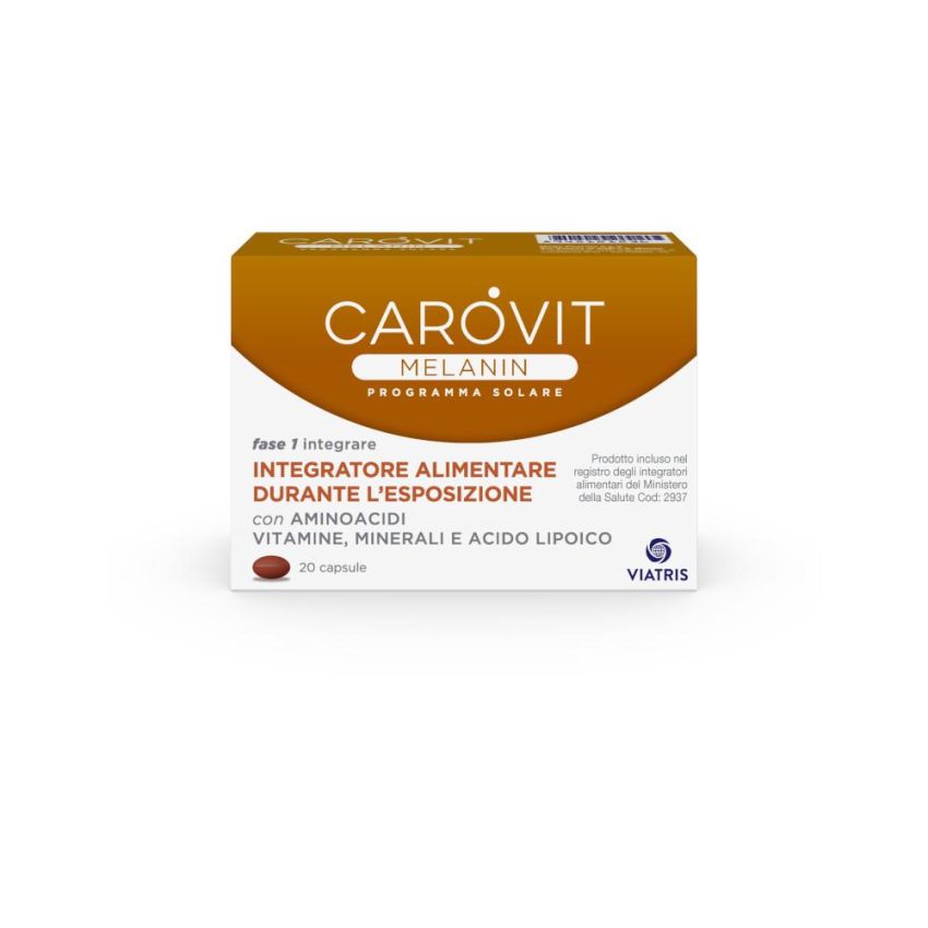 Carovit Advanced Melanin Boosting 20 Capsule