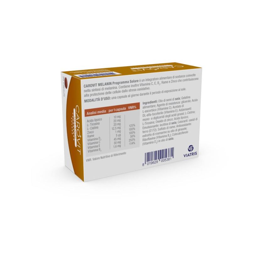 Carovit Advanced Melanin Boosting 20 Capsule