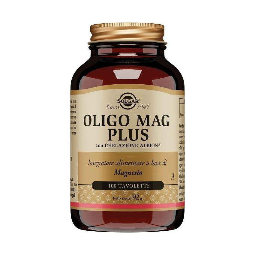 Solgar Oligo Mag Plus - Confezione da 100 Tavolette