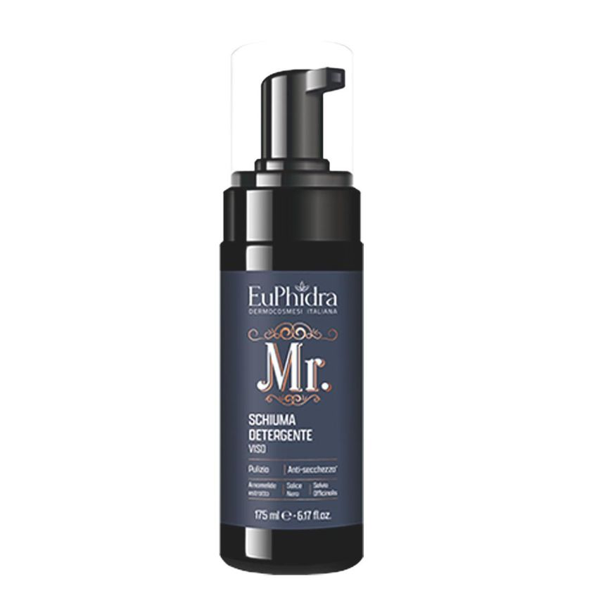 Euphidra Mr Detergente Schiumogeno per Viso Uomo - 175ml