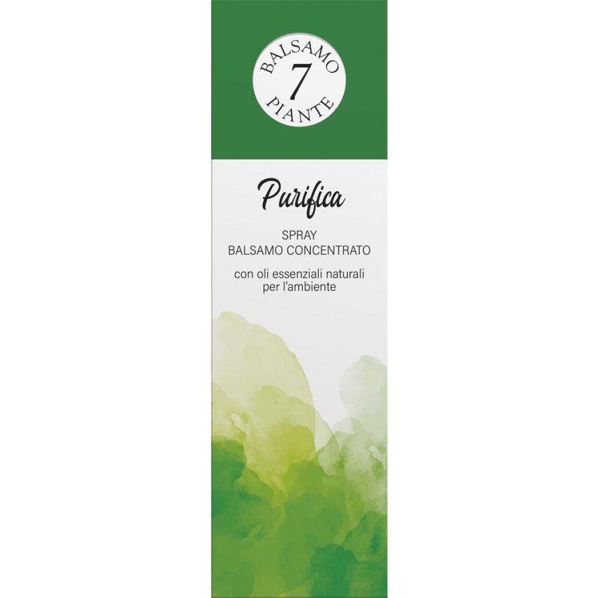 Balsamo Purificante per Ambiente in Spray Concentrato con 7 Piante, 180ml