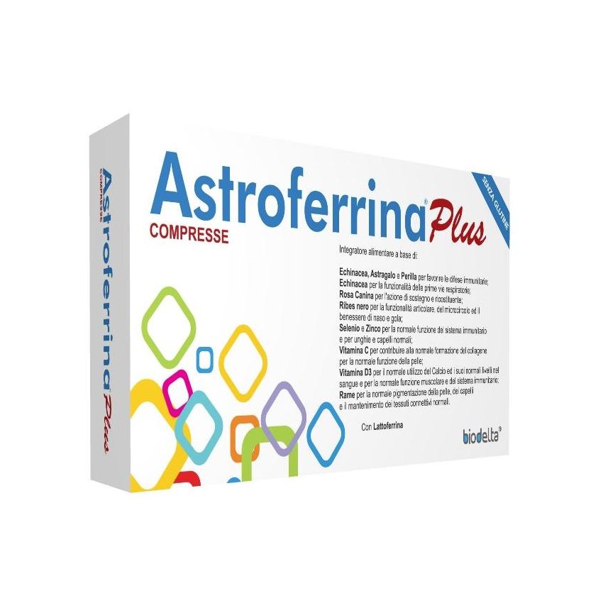 Astroferrina Plus - Supplemento di Ferro con 30 Compresse