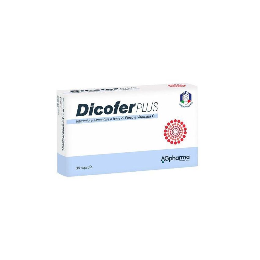 Dicofer Plus - Supplemento di Ferro con 30 Capsule