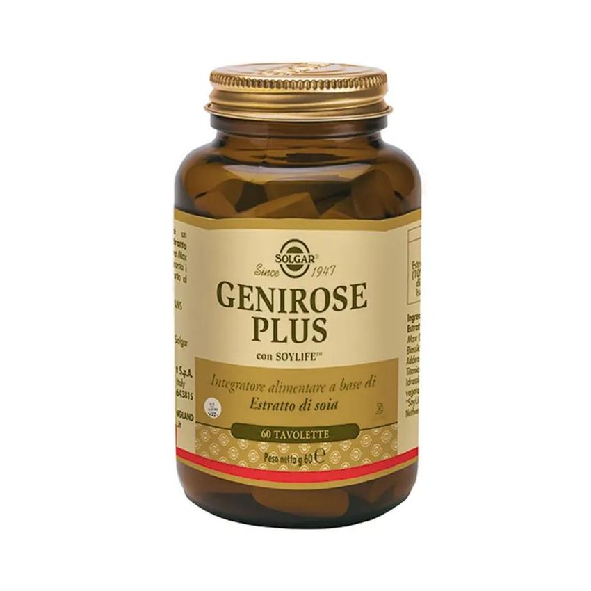 Genirose Plus Solgar 60 Tavolette