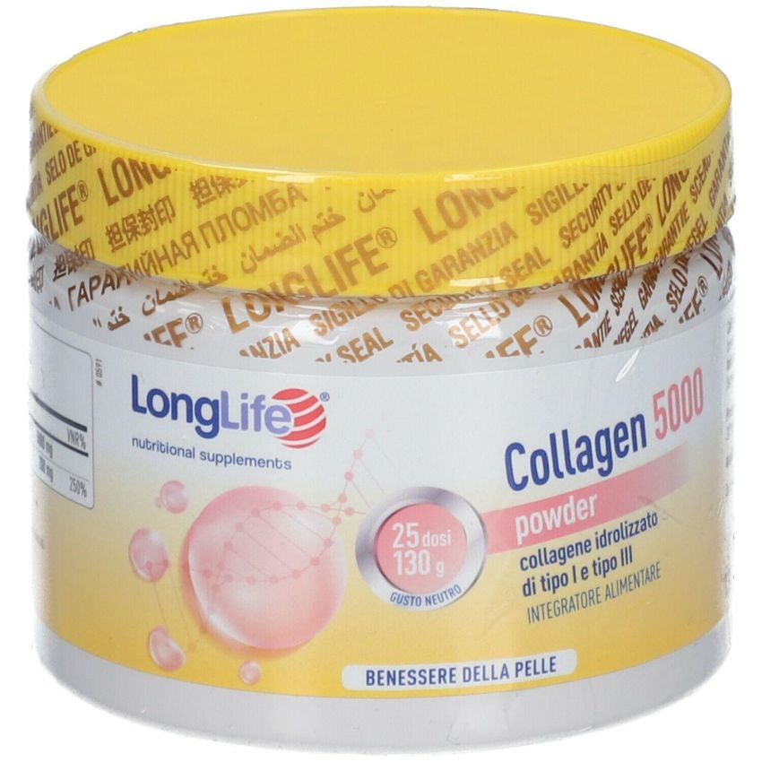 Longlife Premium Collagen 5000 - Polvere Formula Avanzata, 150g