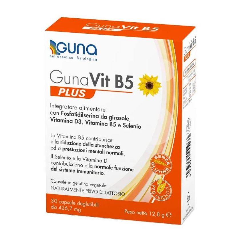 Gunavit B5 Plus Supplemento Vitamine - 30 Capsule