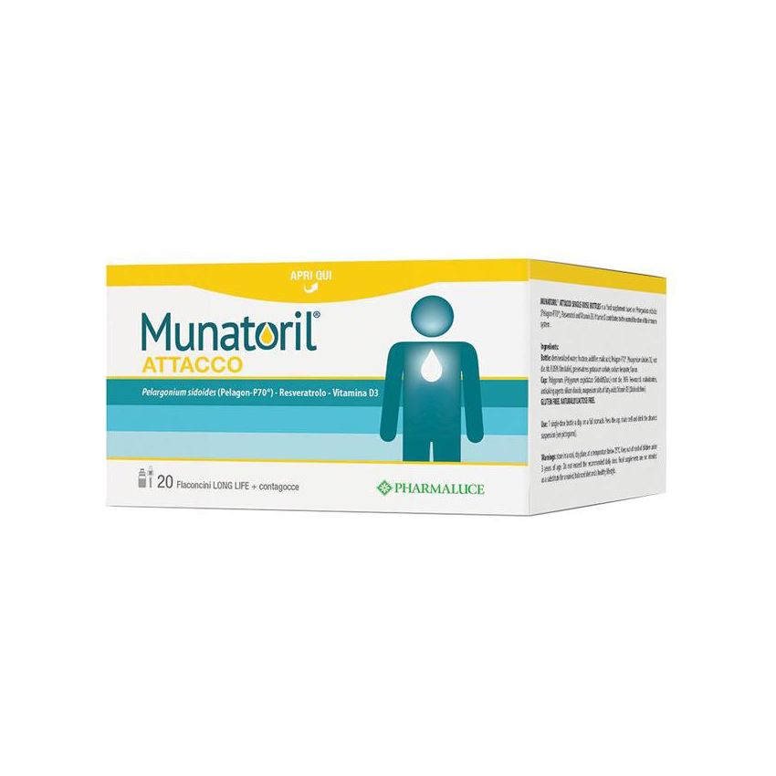 Munatoril Soluzione per Attacco Acuto - 20 Fiale