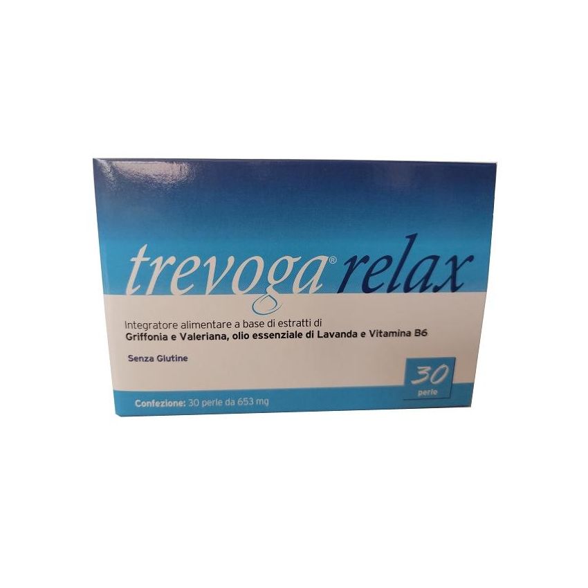 TreVoga Relax - Confezione da 30 perle per il Relax e il Benessere