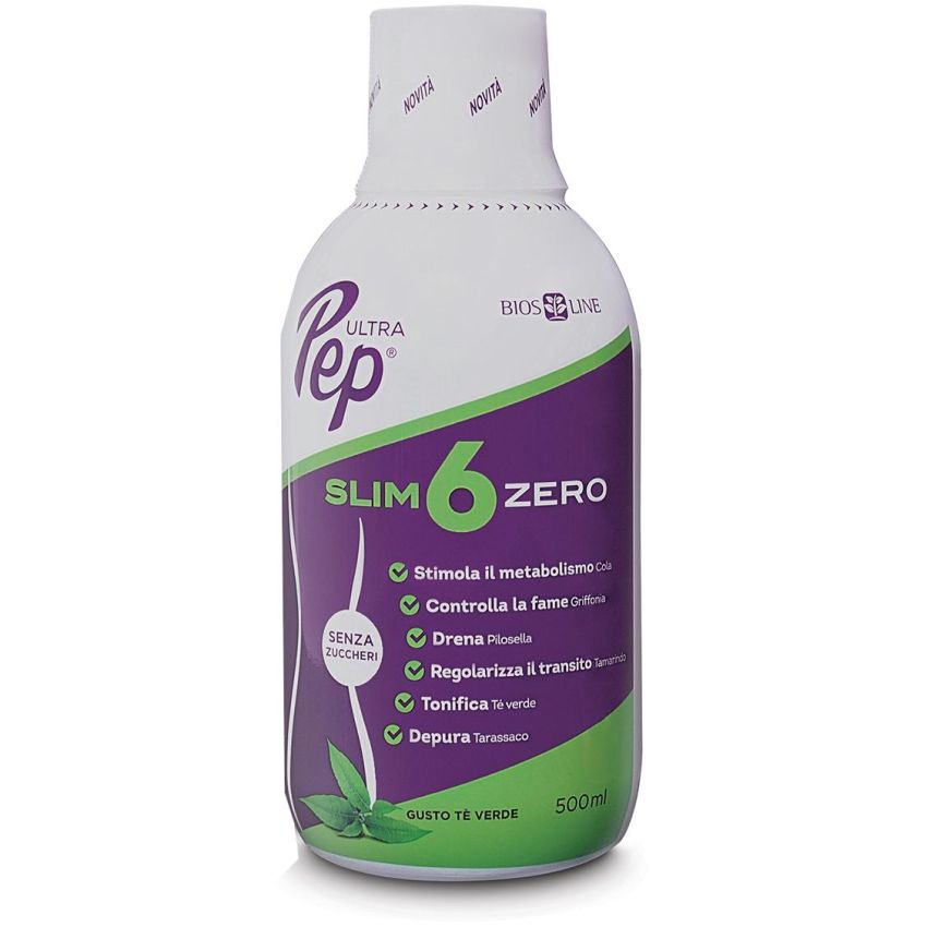 Ultra Pep Slim Zero - Tè Verde Bruciagrassi Fortificato - 500ml