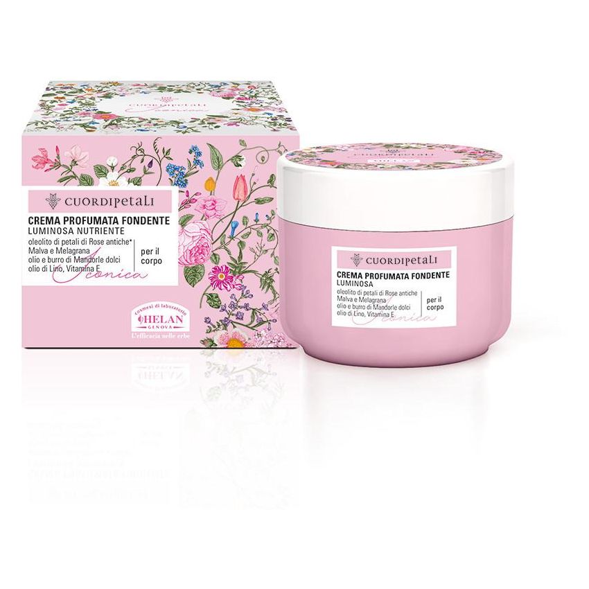 Helan Iconica Crema Fondente Profumata al Cuore di Petali - 200ml