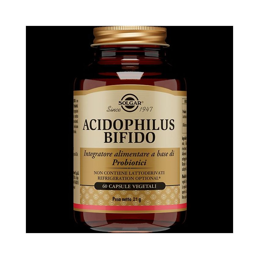 Acidophilus Bifido - 60 Capsule Vegetali per Salute Digestiva
