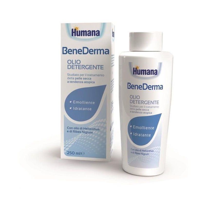Humana Benederma Olio Detergente Corpo 250ml