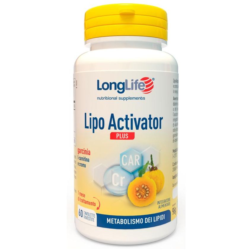 Longlife Lipo Activator Plus Tavolette - 60 Pezzi