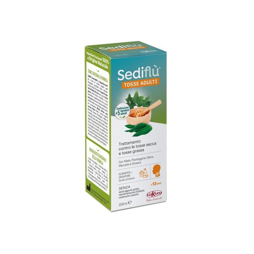 Sediflu' Sciroppo per la Tosse per Adulti - 150ml