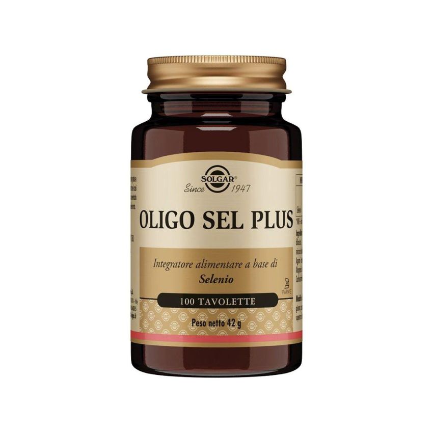 Solgar Oligo Sel Plus - Supplemento di 100 Tavolette