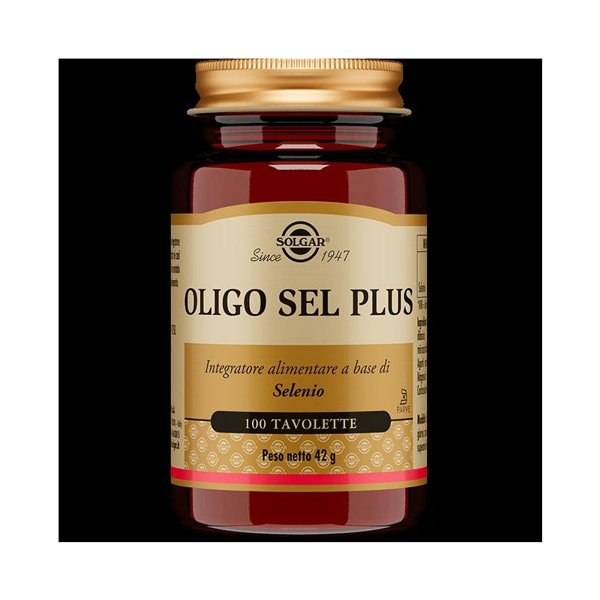 Solgar Oligo Sel Plus - Supplemento di 100 Tavolette