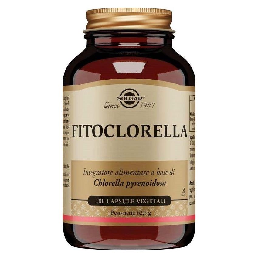 Solgar Fito-Clorella Capsule Nutritive - Confezione da 100