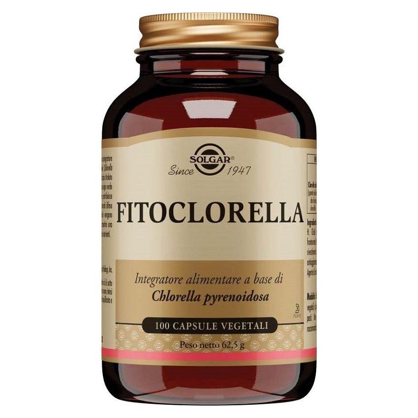 Solgar Fito-Clorella Capsule Nutritive - Confezione da 100