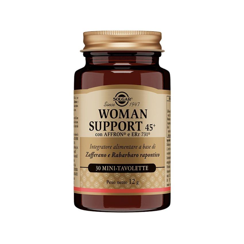 Solgar Support per Donne 45+ - 30 Mini Tavolette Multivitaminiche