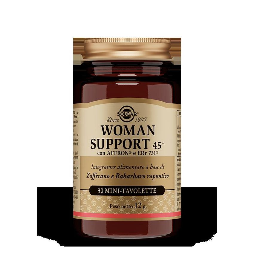 Solgar Support per Donne 45+ - 30 Mini Tavolette Multivitaminiche
